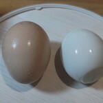 火ート - お土産に貰った半熟卵