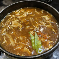 日本橋 やぶ久 - 黒豚カレーそば