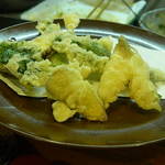 天ぷら（お魚、生姜）