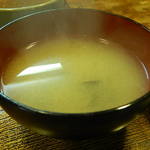 天ぷら しんどう - しじみのお味噌汁