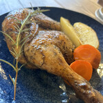 ビストロ ガーデン - ハーブ鶏のローストチキン