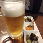 へべれけ - 生ビール(550円)