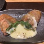 Kushiyaki Katsumoto - 初めてのピーマンチーズ，美味