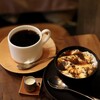 ローキートーン珈琲店 - 本日のコーヒー＋とろけるカフェオレプリン
