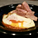 8knot - 龍の卵と自家製黒豚ハムエッグ