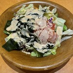 サイゼリヤ - (料理)わかめのサラダ サイゼリヤドレッシング