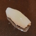 登喜和鮨 - ◆「お任せ握りと料理」◆赤いか(粗塩)