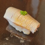 登喜和鮨 - ◆「お任せ握りと料理」◆かます(煮きり)