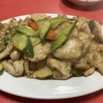 太興飯店 - 豚肉炒め！　きゅうりが意外に合うんです！