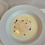 ル・レストラン・ドゥ・ヨシモト - 新玉ねぎの冷製スープ