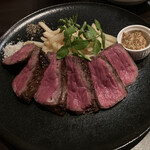 UOKIN PICCOLO - 国産牛イチボ肉のステーキとフレンチフライ