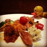 イオラシック - 2013/08/21
      
      ランチのタパス (村長さん作)