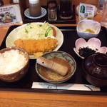 Tonkatsu Wakou - ロース定食