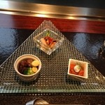 日本料理　時宜 - 前菜3種