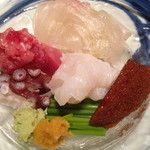 日本料理 僖成 - マグロ系はジュレ醤油で、他は柚子と一緒に