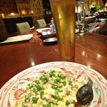 ハノイ・カフェ - 【タイガービール】と【ベトナム風焼きナス】