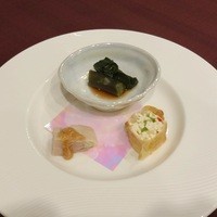 旬遊紀 - 二十四節気Bランチ（2,400円）の前菜三種