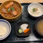 寿松庵 仙台空港店 - 宮城県亘理名物,はらこ飯定食2,300円,寿松庵 空港店(宮城県名取市)食彩品館.jp撮影