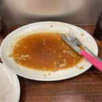 コメトステーキ - 完食です