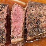 コメトステーキ - 焼き加減絶妙