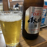 お好み焼き 福竹 - キンキンに冷えてます