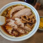 いろは食堂 - 合い盛り中華そば（￥1,100)