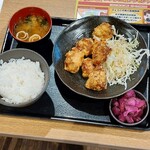九州 鳥若丸 - 塩から揚げ定食