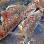 Tachibana Sushi - 春子鯛の昆布締め！！