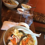 ラーメンハウスとっと - ピリ辛ラーメン　ピリ辛ちゃんぽん　チャーハン