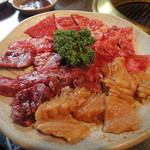 きらく - ロース、ハラミ、上ミノ