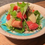 北新地 すがはら - グレープフルーツサラダ