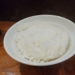 煮干し豚骨らーめん専門店 六郷 - ライス（¥100）