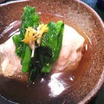 三扇 - ｶﾆ湯葉餡+菜の花