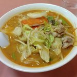 東菜館純ちゃん - みそ味屋台ラーメン　￥680