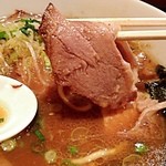らーめん太陽堂 - 肉旨いチャーシュー。