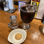 洋食香味亭 - アイスコーヒーと自家製クッキー