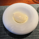 蒼 - 比内地鶏卵の花の香赤酒のアイスクリーム