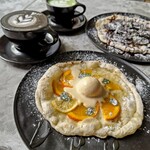 felice domani - オレンジヨーグルトピザ