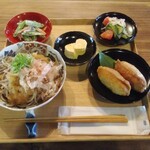 穂のcafe - 料理写真:おろしそばランチ