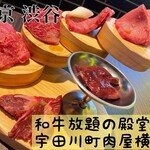 和牛放題の殿堂 宇田川町 肉屋横丁 - 