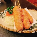 Tonkatsu Asakura - 串カツ(ヒレ肉使用)