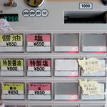 狙いは煮干豚骨