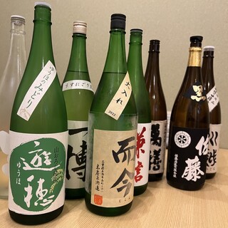 日本酒や焼酎その他品揃え豊富