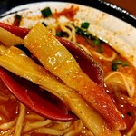 俺の中華たなか家 - 「メンマ」も真っ赤❗