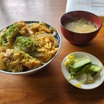 いさ勝 - カツ丼ご飯軽め