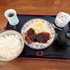 Tonkatsu Katsuya - ●味噌ひれランチ（茶碗蒸し付き）1,080円