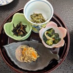 Shisui Tei - 4種の小鉢♪