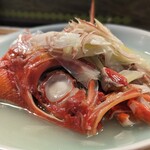 天史朗鮨 - 3キロの金目鯛の塩煮　激ウマです！