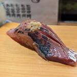 天史朗鮨 - 小田原産マアジ　香りがあります