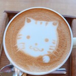 cafe koti - ドリンク写真:ラテアート（猫）